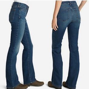 Eddie Bauer Women's Boot Cut Jeans - Classic Denim